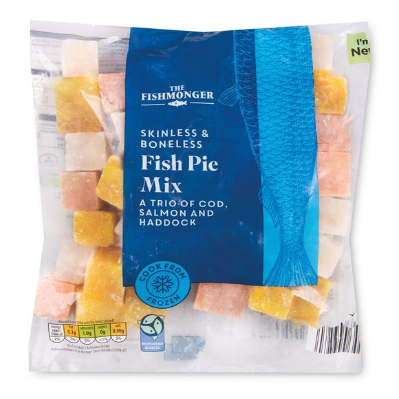 The Fishmonger Skinless & Boneless Fish Pie Mix 400g